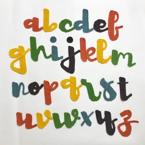 ANGELS & RAINBOWS font crochet alphabet pattern, crochet letters pattern, crochet alphabet, crochet letters, crochet appliqué, monogram