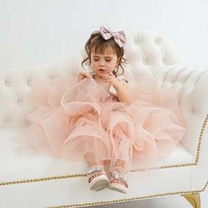 open lace back dress Tocoto Vintage Tulle Mini Dress main image 1