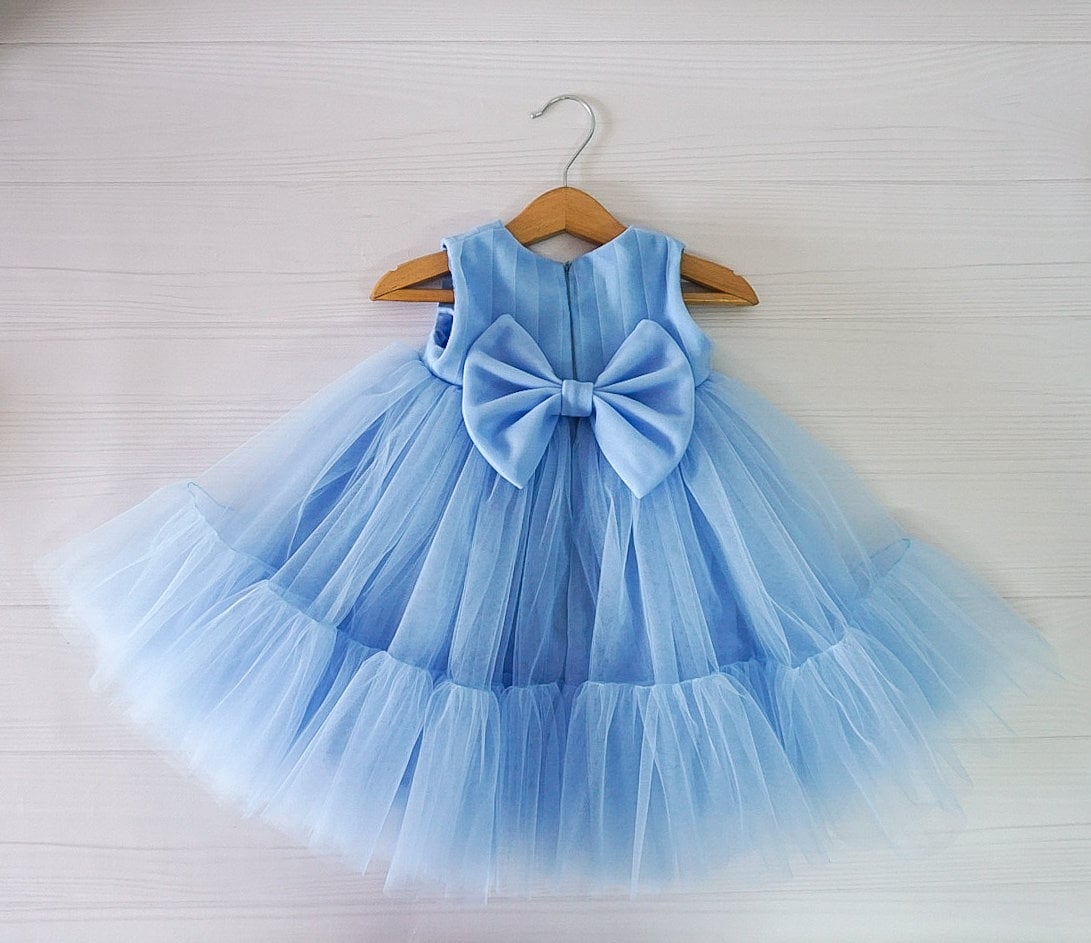 Blue Christmas Dress 18 Months