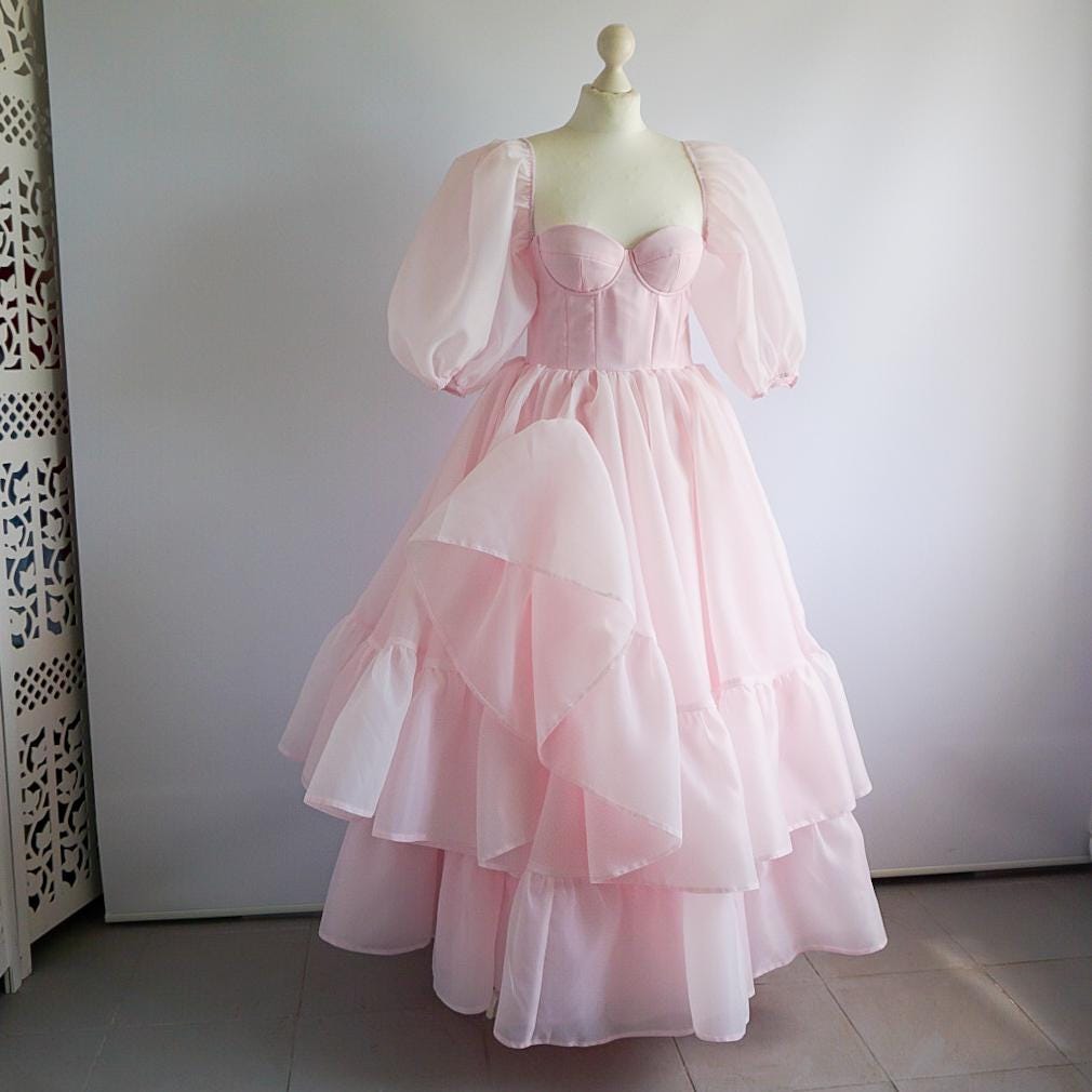 open lace back dress Open Back Smocked Ruffle Tier Maxi Dress  Krush Kandy