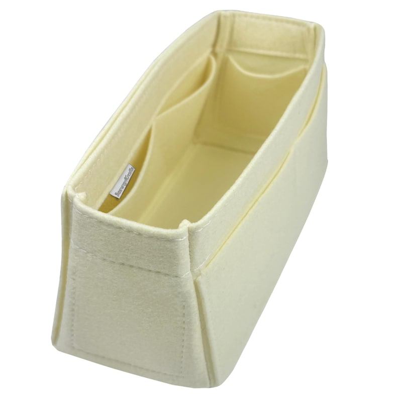 För [BROOKLYN AXELVÄSKA 39 28 23] Organisatör för avsmalnande väska, Satchel Doctor Tote Filtväska (Style W) Beige
