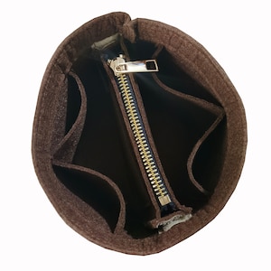 Organiseur pour sac seau (GM et petit), sac à main, protecteur de doublure, doublure personnalisable de sac cosmétique