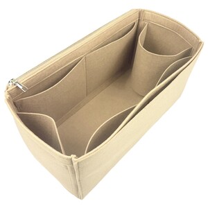 För [Tivoli Bag] Insatsorganisatör, GM MM PM Stor Mellan Liten, Toteväska (med enkel dragkedja och vattenflaskhållare) bild 8
