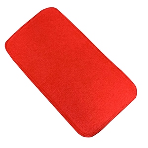 Moldeador de base para bolsos, inserto de bolso de fieltro, rojo y muchos colores imagen 1