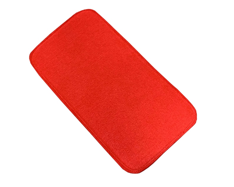 Moldeador de base para bolsos, inserto de bolso de fieltro, rojo y muchos colores imagen 1