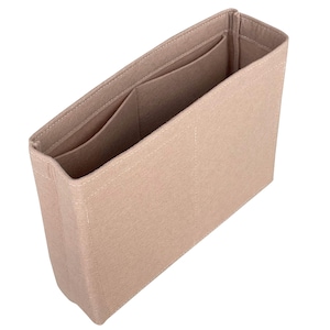Organizador de bolsos, protector de forro (diseño delgado), personalizable en cualquier tamaño, inserto para bolso de mano, maquillaje y cosméticos. imagen 13