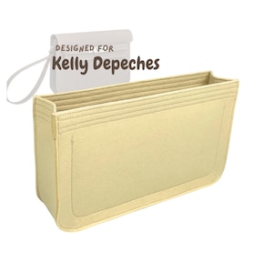 Organizador de bolsos [Kelly Depech], maletín de 25 x 36 pulgadas, organizador de forro de bolso (delgado con base redonda y lados curvos)