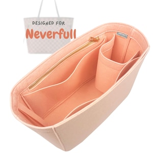 Organizador de bolso Neverfull Tote, GM MM PM Bb, tamaño grande, mediano, pequeño, mini, L M S, forro organizador de fieltro (estilo oblongo) imagen 1