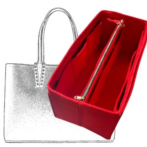 Pour [Sac Cabata] (avec sac à fermeture éclair amovible) Organisateur de sac à main en feutre