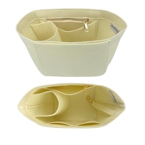 Organizador de bolso Neverfull Tote, GM MM PM Bb, tamaño grande, mediano, pequeño, mini, L M S, forro organizador de fieltro (estilo oblongo) imagen 5