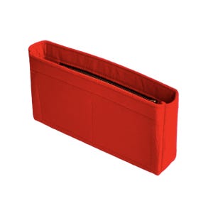 För [Coursier Messenger] Väskorganisatör, Slim med blixtlåsficka, Filtfoder till kuvertväska, Skyddande foder (SlimZip) bild 6