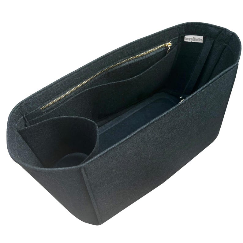 Organizador de bolso Neverfull Tote, GM MM PM Bb, tamaño grande, mediano, pequeño, mini, L M S, forro organizador de fieltro (estilo oblongo) imagen 14