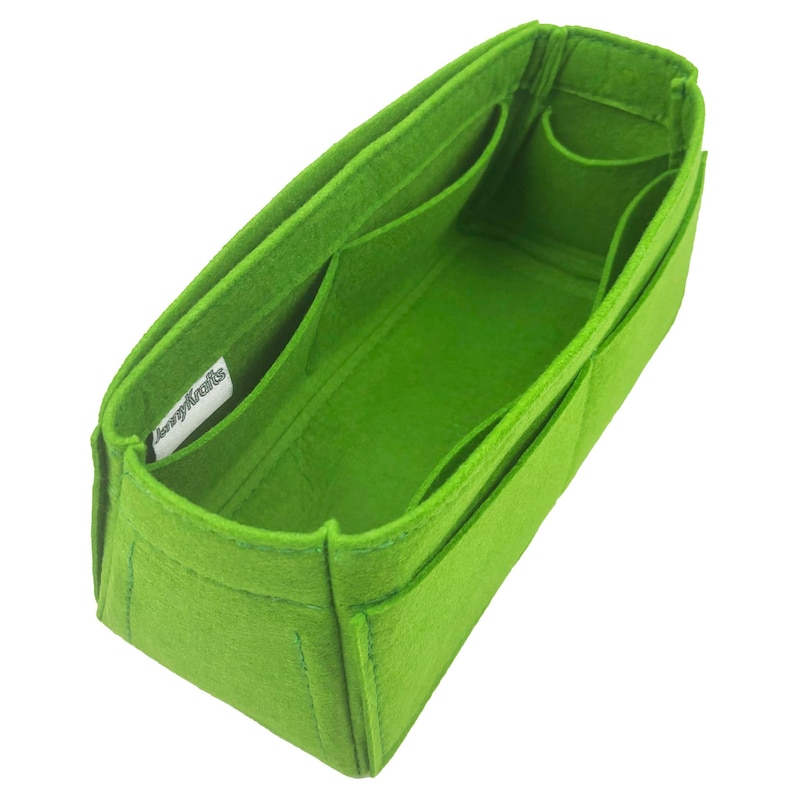 För [BROOKLYN AXELVÄSKA 39 28 23] Organisatör för avsmalnande väska, Satchel Doctor Tote Filtväska (Style W) Grön