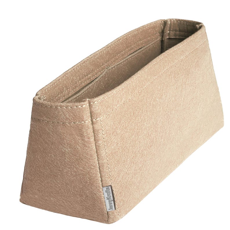 För [BROOKLYN AXELVÄSKA 39 28 23] Organisatör för avsmalnande väska, Satchel Doctor Tote Filtväska (Style W) Etoupe