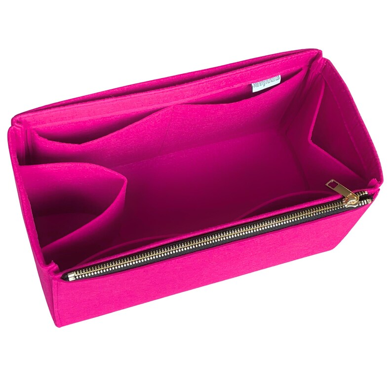 För [Speedy Bag, 25 30 35 40 Nano 20 22 Min HL] Väskeinsatsorganisatör, Stor Medium Liten, Toteväska (med enkel dragkedja och vattenflaskhållare) bild 17