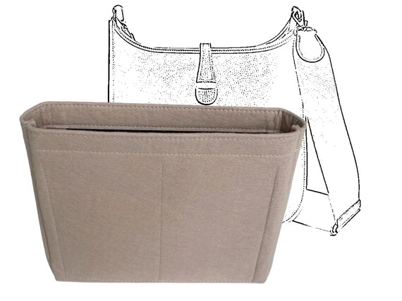 Buy For evelyne 29 33 40 TPM Purse Organizer Liner Protector slim With Zipper Lining Tote Bag Insert Online in India Etsy