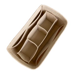[Dopp Kit Pouch] 用 財布インサート（取り外し可能なコンパートメント付き、底閉じ）、メイクアップバッグオーガナイザー、ライナーディバイダー