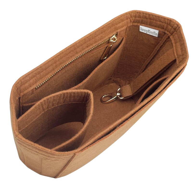 Organizador de bolso Neverfull Tote, GM MM PM Bb, tamaño grande, mediano, pequeño, mini, L M S, forro organizador de fieltro (estilo oblongo) imagen 18