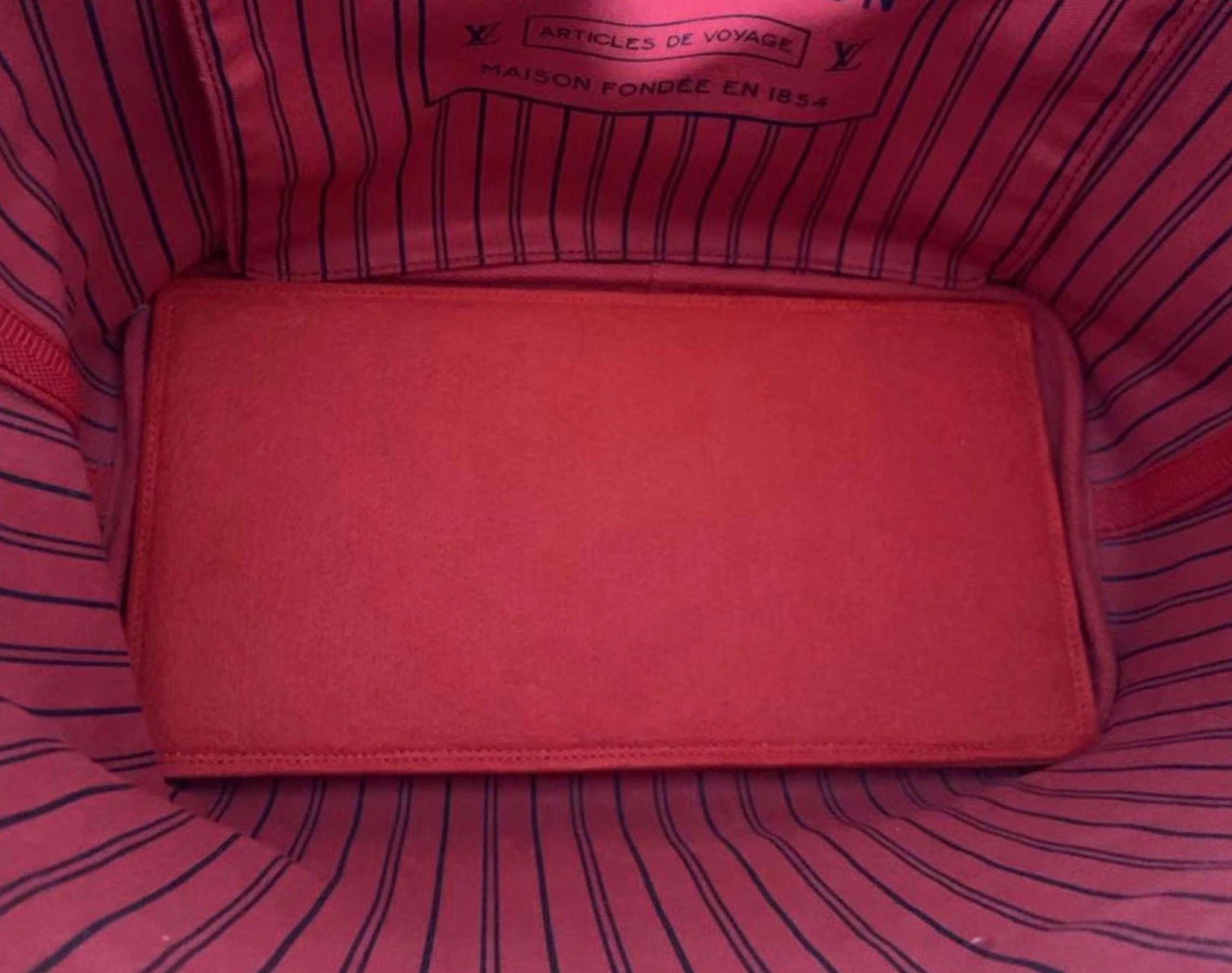 Base Shaper for Handbags Tote Felt Purse Bag Insert Red and Etsy