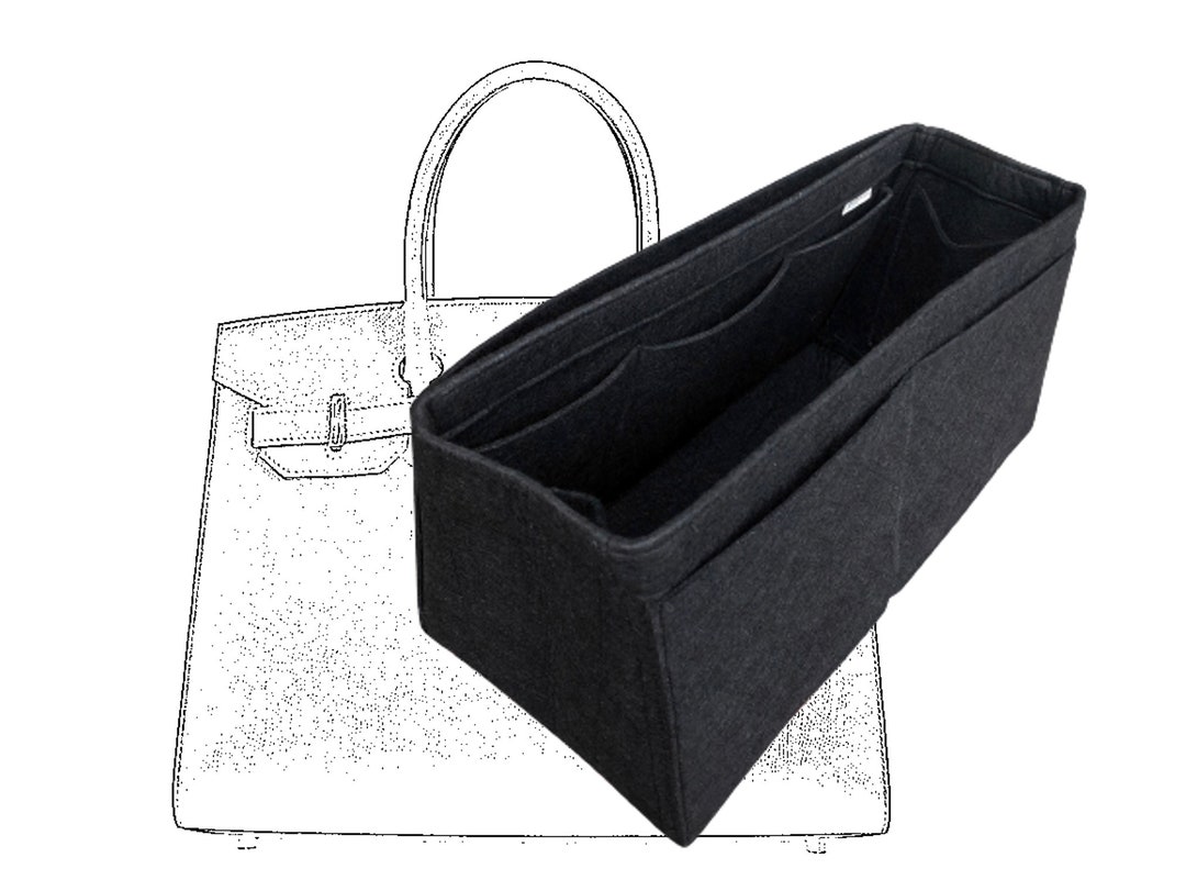 Organizer for BIRKIN 25 30 35 40 50 style W Organizer for Tapered Bag Satchel Doctor Tote Felt Purse Insert Etsy