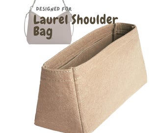 Für [Laurel Schultertasche] (Tapered Bag Organizer) Tote Organizer Filz Geldbörse Einsatz