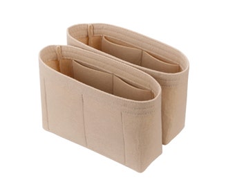 Organisateur pour [NeoNoe MM] (Style MT 2pcs, Slim Design) Porte-monnaie Shaper Liner Protector Lining Tote Bag Insert