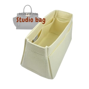 Für [Studio Tasche, Box weich M XS] Einkaufstasche Organizer, Filz Geldbörse Insert Liner Organizer (Style Tapered)