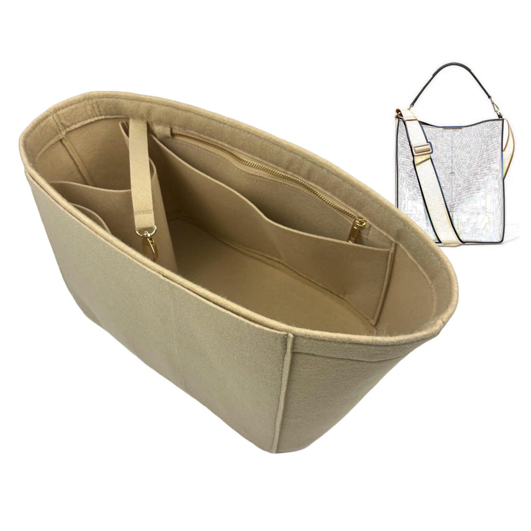 For [roth.s Bucket Bag] Tote Organizer, 3mm Felt Insert Mega Zip Petite ...