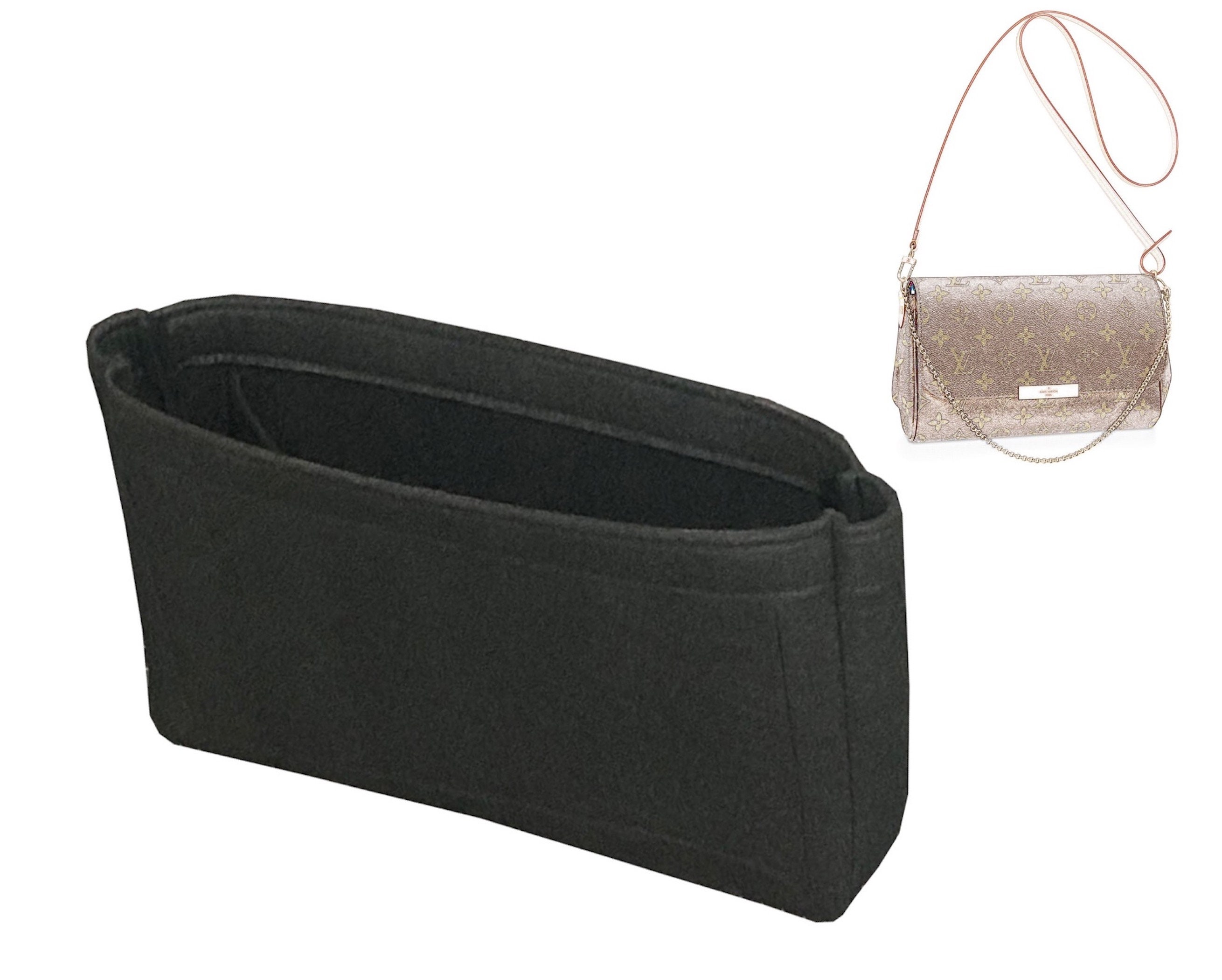 For Favorite MM purse organizer insert bag shaper- Premium Velvet Very Soft  Feeling Fabric(Handmade/12 Colors) - AliExpress