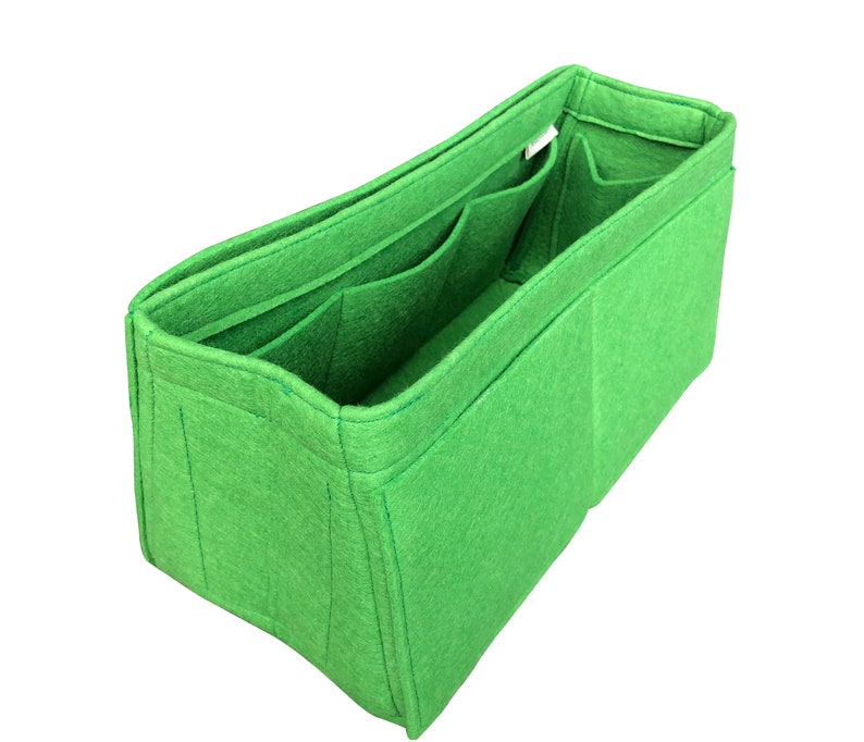 Voor Kelly Sellier 25 28 32 35 40 Taps toelopende tas Tote Bag Organizer Felt Purse Insert Groen