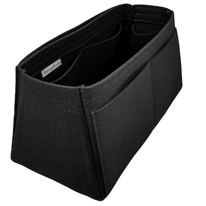 För [BROOKLYN AXELVÄSKA 39 28 23] Organisatör för avsmalnande väska, Satchel Doctor Tote Filtväska (Style W) Svart