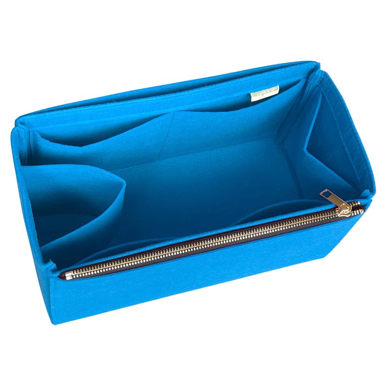 Per [Jack Heritage Borsa in pelle anticata] Organizer da inserire, Zebra Leopard Nero Espresso Marrone Chiaro, Borsa (con cerniera singola e porta borraccia) immagine 11