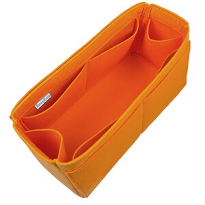 För [BROOKLYN AXELVÄSKA 39 28 23] Organisatör för avsmalnande väska, Satchel Doctor Tote Filtväska (Style W) Orange