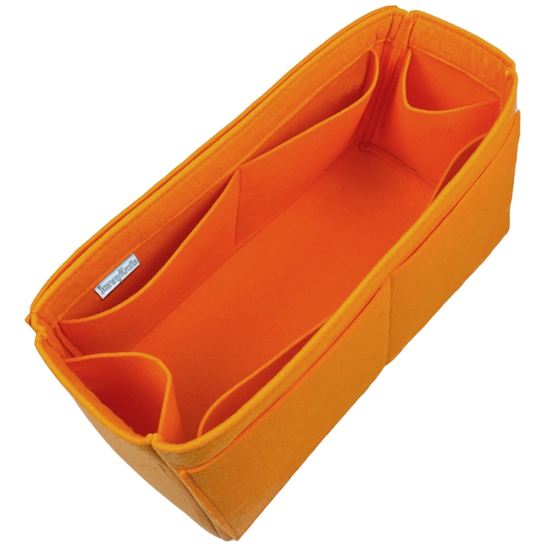 För [BROOKLYN AXELVÄSKA 39 28 23] Organisatör för avsmalnande väska, Satchel Doctor Tote Filtväska (Style W) Orange