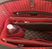 Neverfull GM MM PM Bag Organizer (w/ Double Zipper Pockets), Tote Felt Purse Insert, Cosmetic Diaper Handbag Cherry Gold Metal Zipper 