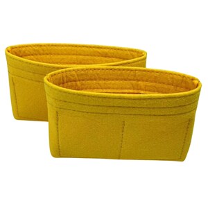 Per [borsa GG Emblem] Organizer per borsa, Maxi Grande Media Piccola, un paio di protezioni per fodera, inserto per fodera per borsa per cosmetici e trucchi (design sottile) immagine 9
