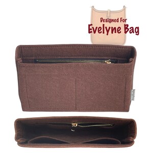 Do torby [Evelyne] 16 29 33 40 PM GM Tpm Tgm Mini rozmiar, organizer do torebki, wkładka ochronna, kolor akwamaryna, smukły z kieszenią na zamek błyskawiczny (SlimZip) zdjęcie 12