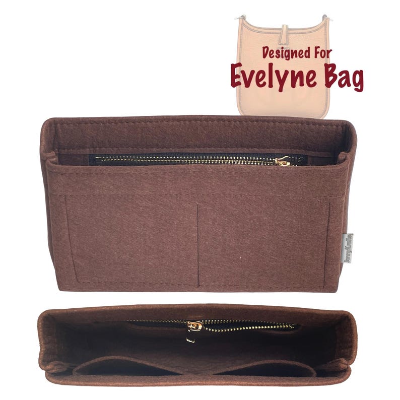 Do torby [Evelyne] 16 29 33 40 PM GM Tpm Tgm Mini rozmiar, organizer do torebki, wkładka ochronna, kolor akwamaryna, smukły z kieszenią na zamek błyskawiczny (SlimZip) zdjęcie 12