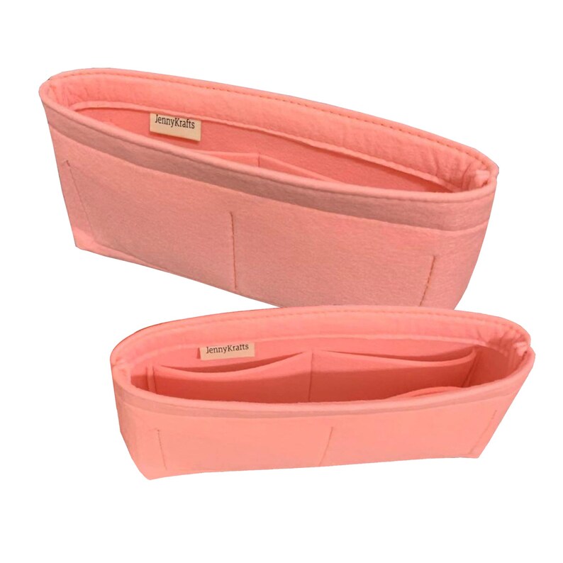 Per [borsa GG Emblem] Organizer per borsa, Maxi Grande Media Piccola, un paio di protezioni per fodera, inserto per fodera per borsa per cosmetici e trucchi (design sottile) immagine 13