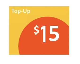 Top-Up (15 Dollars)