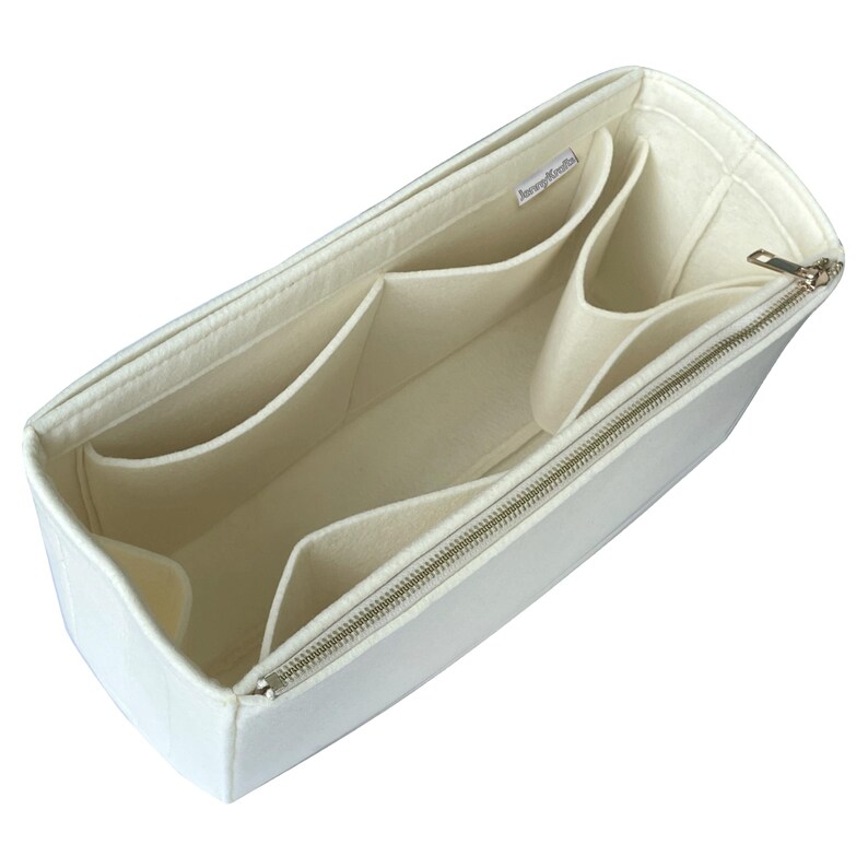 För [Speedy Bag, 25 30 35 40 Nano 20 22 Min HL] Väskeinsatsorganisatör, Stor Medium Liten, Toteväska (med enkel dragkedja och vattenflaskhållare) bild 7