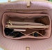 Neverfull GM MM PM Organizer (w/ Detachable Zipper Bag), Tote Felt Purse Insert, Makeup Gold Golden Zip Laptop iPad Pocket 