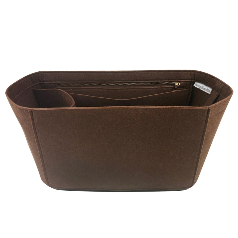 Organizador de bolso Neverfull Tote, GM MM PM Bb, tamaño grande, mediano, pequeño, mini, L M S, forro organizador de fieltro (estilo oblongo) imagen 16