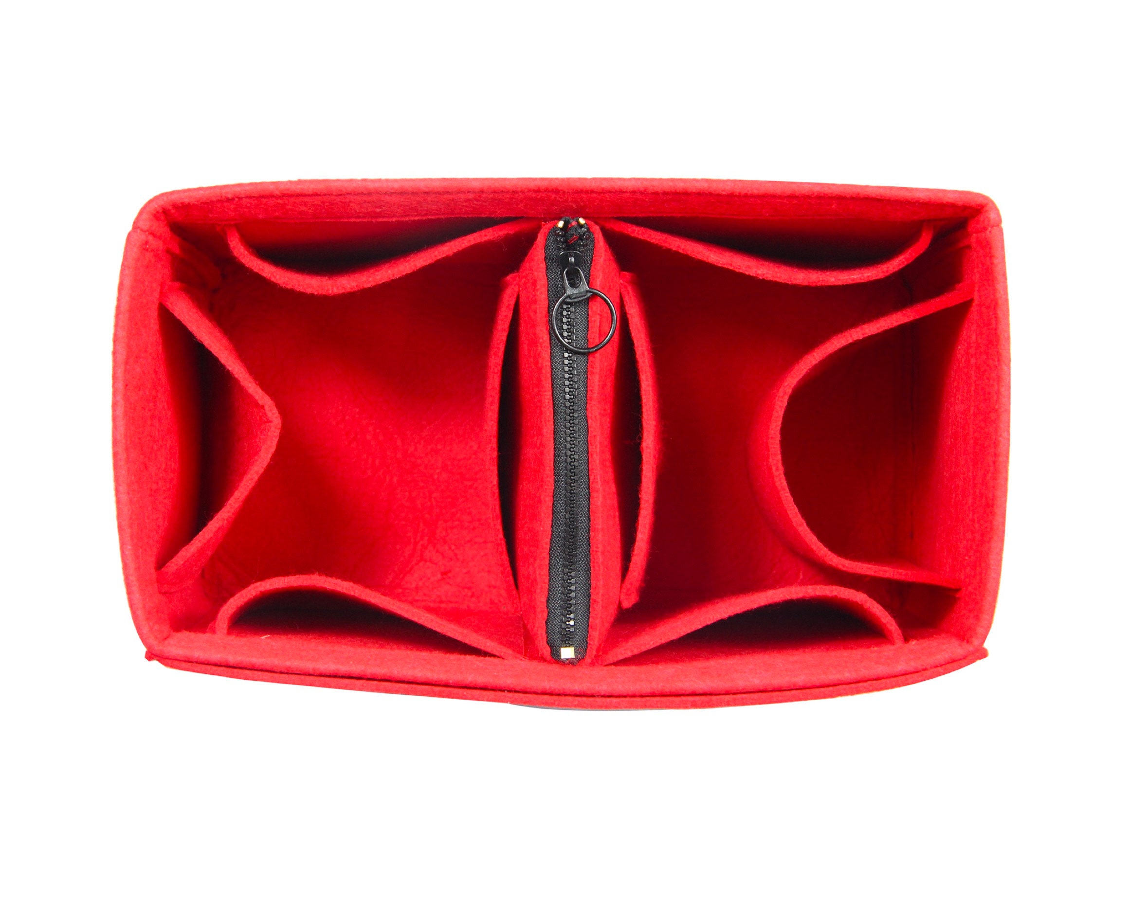 Bag Organizer for Neverfull MM (Fixed Zipper Top Cover) - Premium Felt  (Handmade/20 Colors)