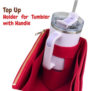 JennyKrafts Top-Up Items for Bag Organizer Purse Tote Insert Tumbler Holder