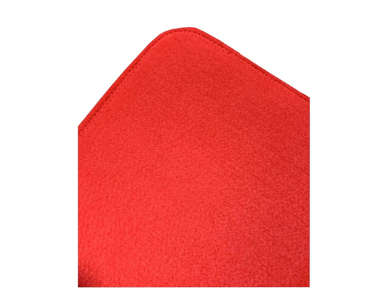Tote Felt Purse Bag Insert Red and Many Colors Base Shaper for Handbags
