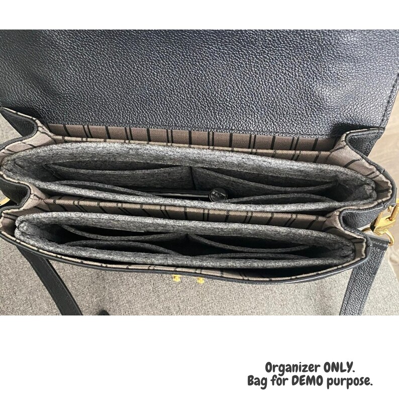 Organizadores de bolsos [Pochette Metis, East West EW], juego de 2, protectores de forro, inserto de fieltro para bolso (estilo delgado) imagen 5