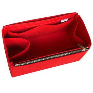 För [Tivoli Bag] Insatsorganisatör, GM MM PM Stor Mellan Liten, Toteväska (med enkel dragkedja och vattenflaskhållare) bild 7