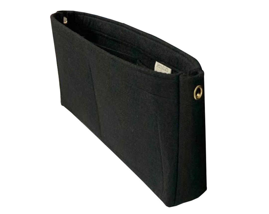 Toiletry Pouch 19 / 26 Insert With Grommets Ring Hook, Organizer Shaper Liner Protector slim