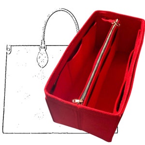 OnTheGo PM mm GM Purse Organizer Handbag Insert for LV Tote Bag Organizer Purse Organizer1080black-S